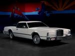 Lincoln Continental Mark IV Lipstick & White Luxury Group 1975 года